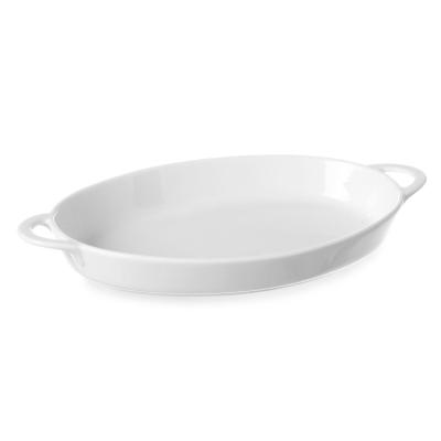 Miska oválná, HENDI, 0,8L, 324x185x(H)38mm | 784020